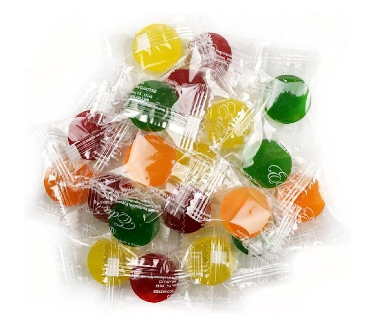 Healthy Sweets Eda's Sugar Mixed Fruit Hard Candy 1Lb | Assorted Fruit ...