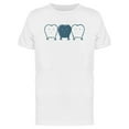 thumbnail image 1 of Healthy Teeth And Cavity T-Shirt Men -Image by Shutterstock, Male 4X-Large, 1 of 2