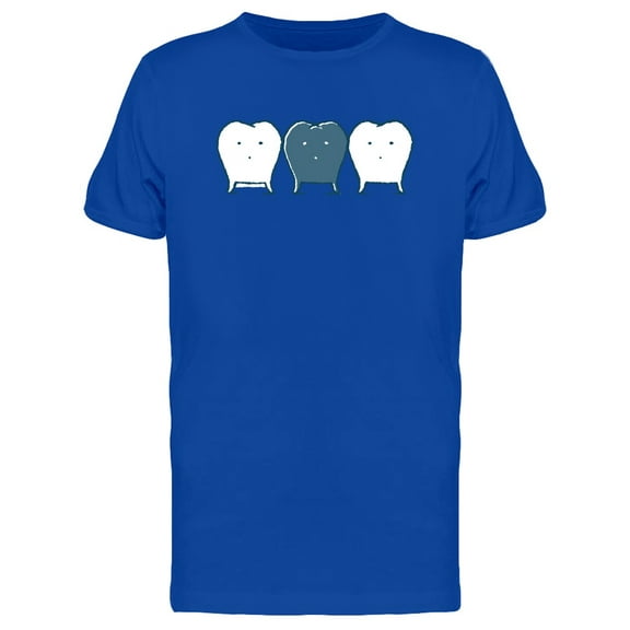 Healthy Teeth And Cavity T-Shirt Men -Image by Shutterstock, Male x-Large