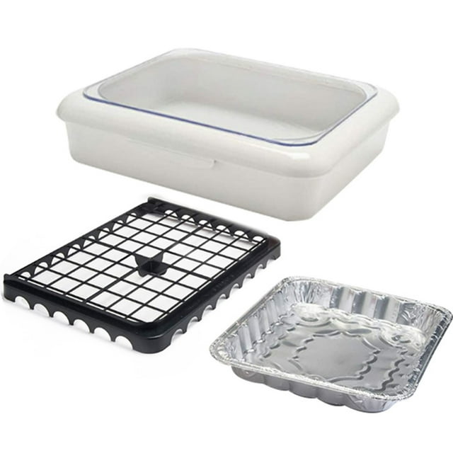 Healthy Tin Foil Pan Casserole Carrier Container for Indoor Picnic