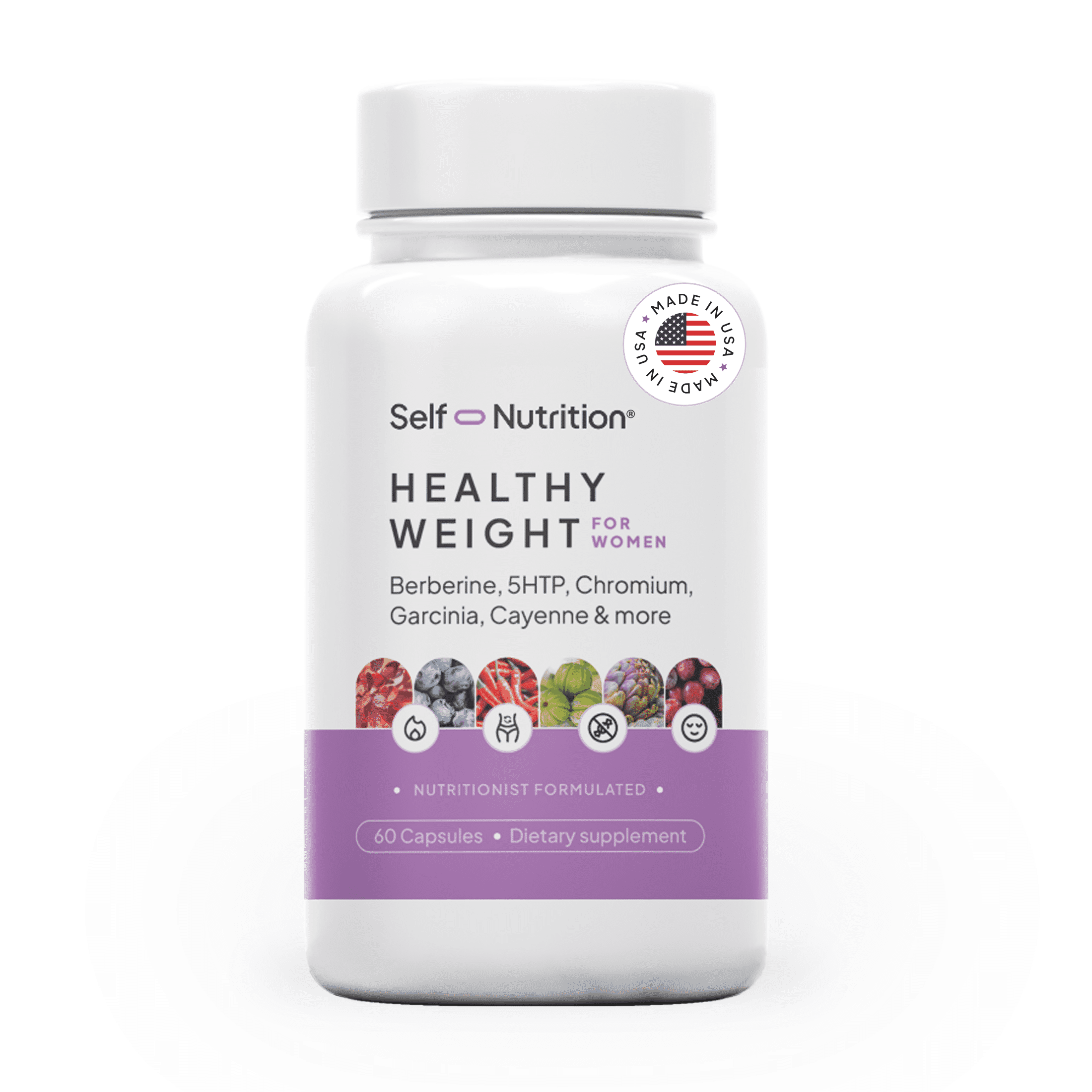 ダイエットサプリ CALORIE CONTROL +PLUS SV HEALTHY DIET Self Nutrition, Healthy Weight Loss Supplement for Women, 1 Month