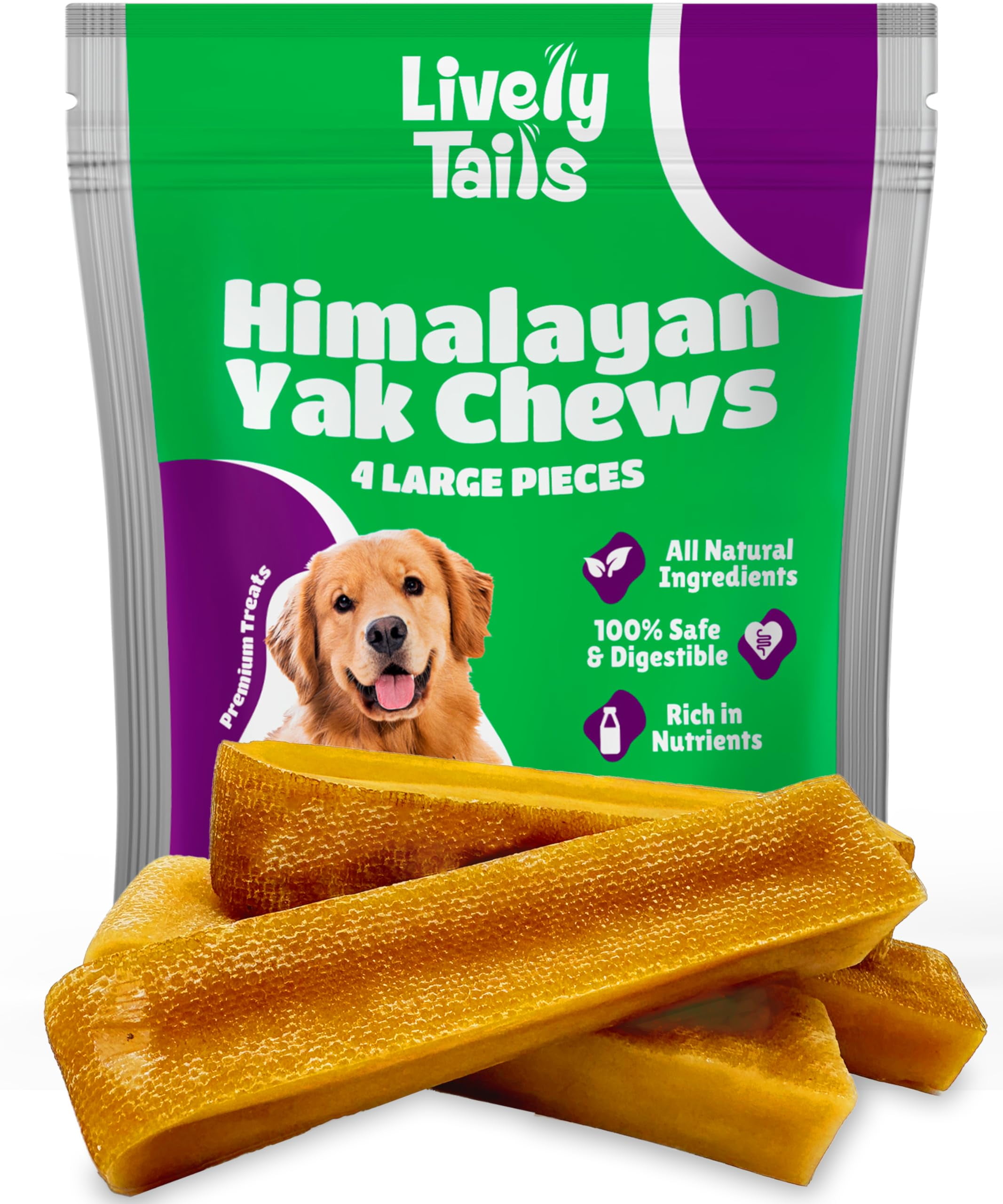 Healthy Yak Cheese Himalayan Chews; AllNatural & High in Protein