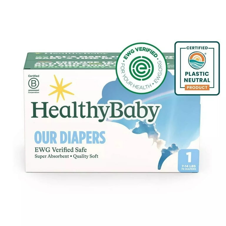 HealthyBaby Diapers Size 70ct