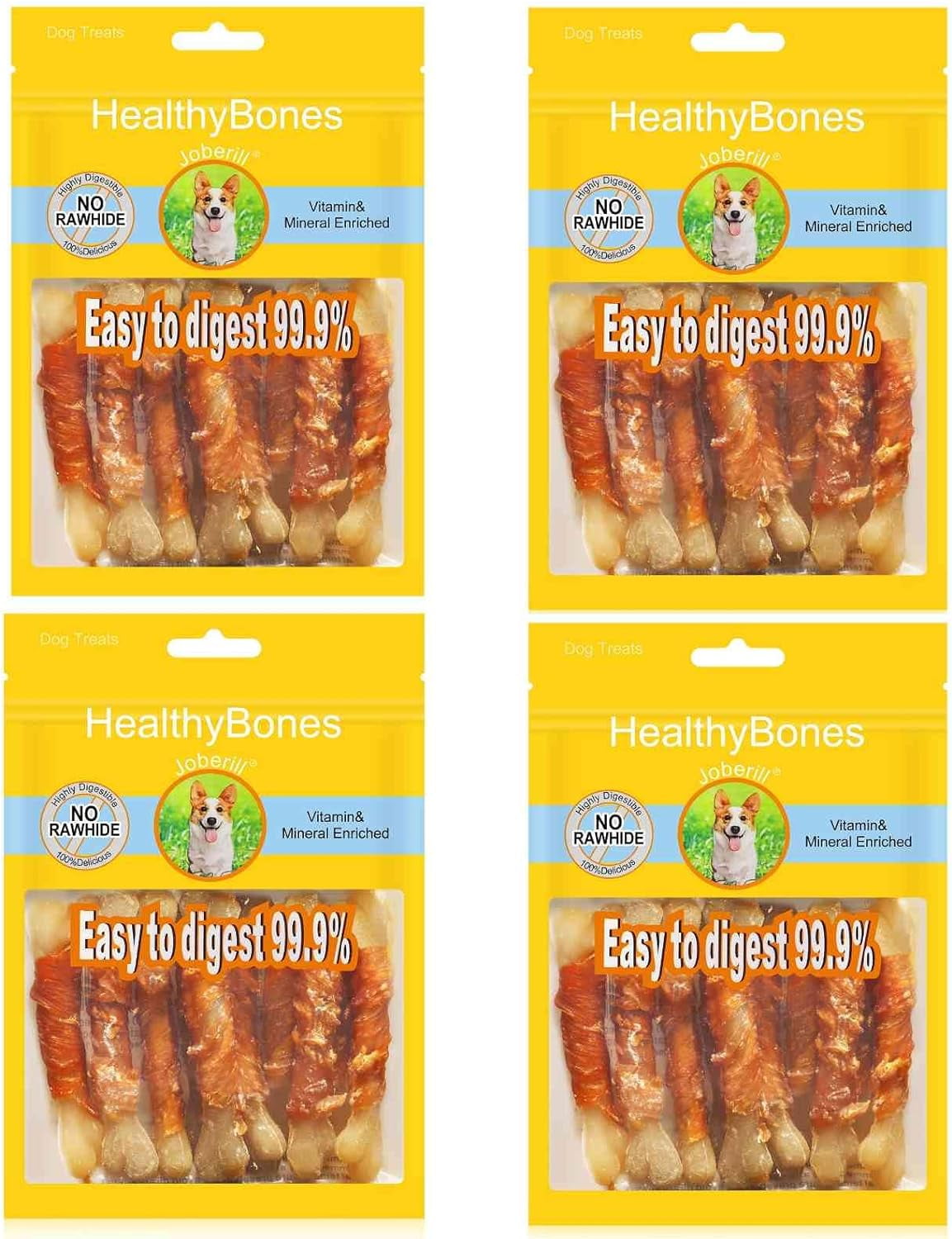 HealthyBones Rawhide Free Healthy Foods for Cockalier and Other Med