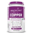 HealthyHey Nutrition Chelated Copper Gluconate Highly Bioavailable
