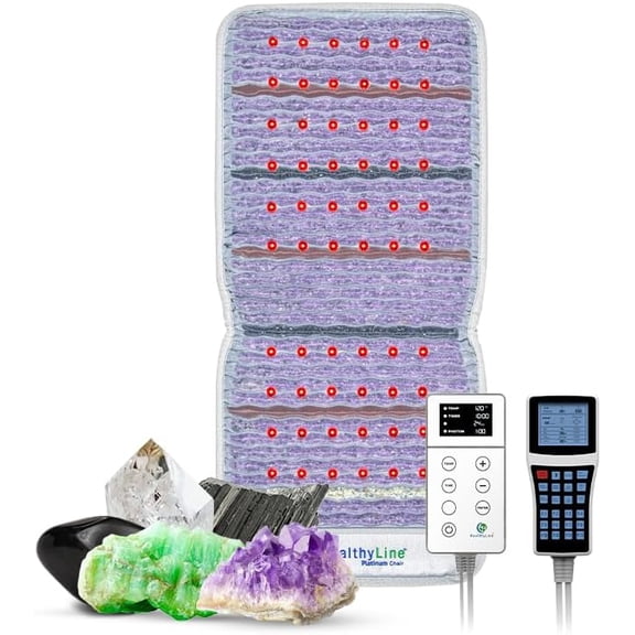 HealthyLine Platinum Infrared Heating Chair Mat for Back, 40 x 18