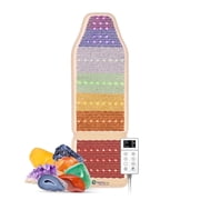 HealthyLine Rainbow Infrared Heating Chair Mat, Gemstones, 57 x 18