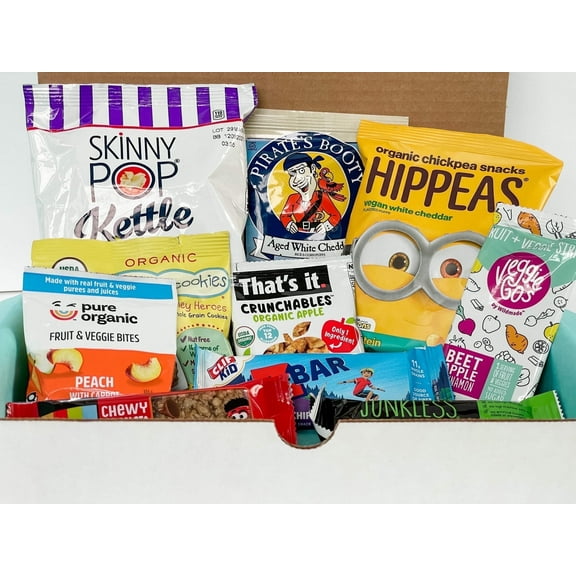 One-Time Healthy Snack Box Variety pack for Families, Kids, Office, or Gifting