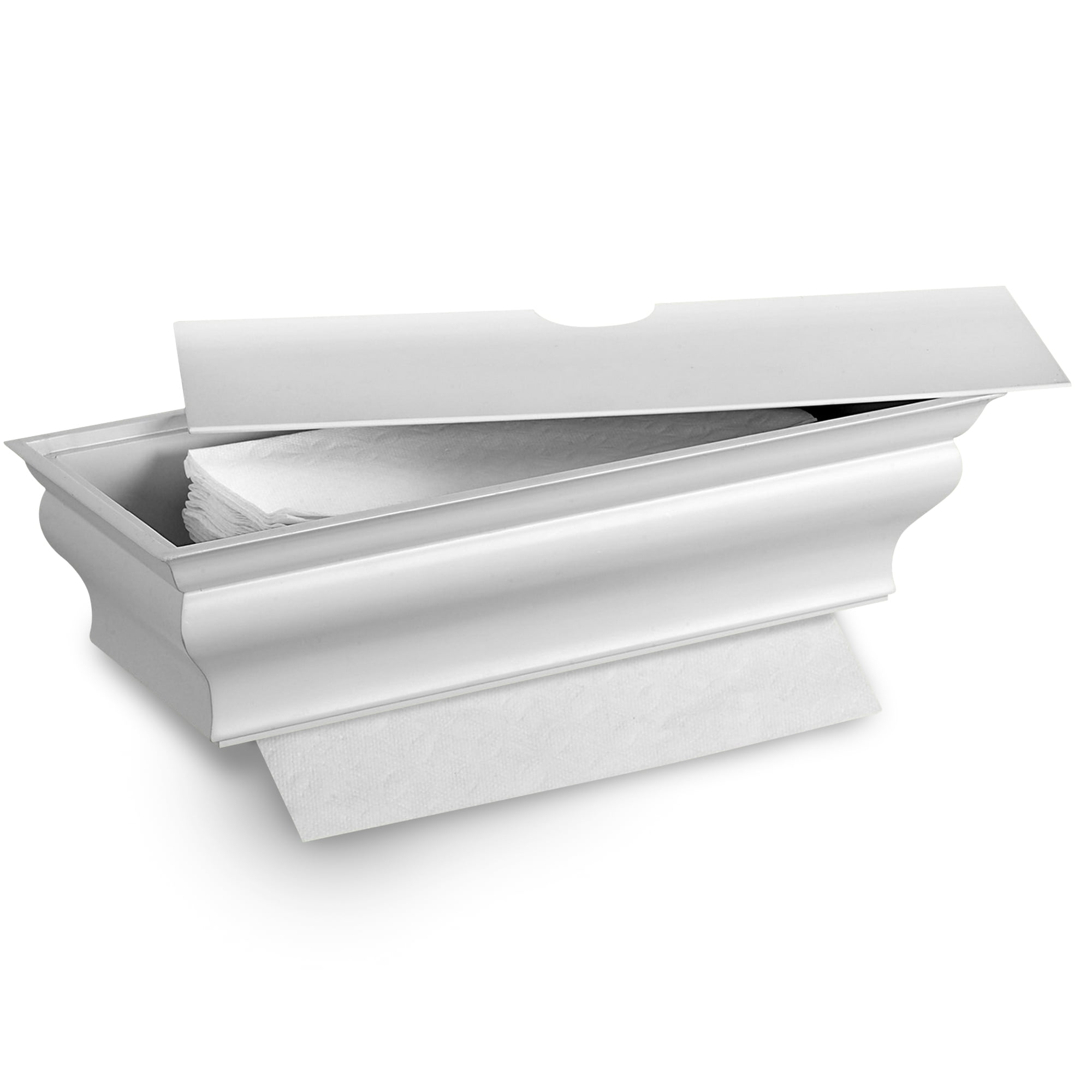 HealthyShelf ABS Plastic 15.00" x 6.00" x 4.00" Paper Towel Holder