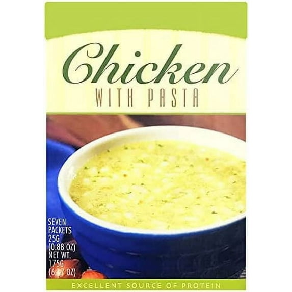 HealthyWise Chicken with Pasta Protein Soup, 7 Servings
