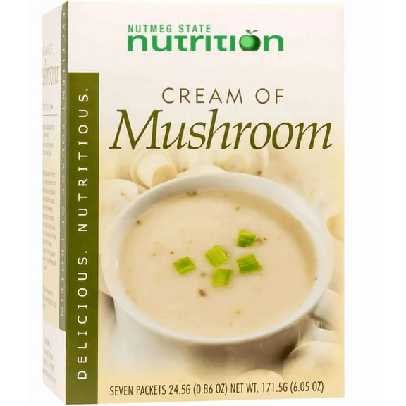 HealthyWise 15g Protein Soup - Cream of Mushroom, 7 Servings Per Box