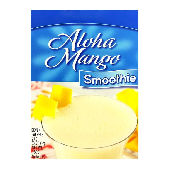 HealthyWise High Protein Meal Replacement Smoothie, Low Calorie, 15g Protein, Aloha Mango, 7 Pack