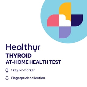 Healthyr Thyroid At-Home Test for Hypothyroidism and Hyperthyroidism with Lab Fee Included