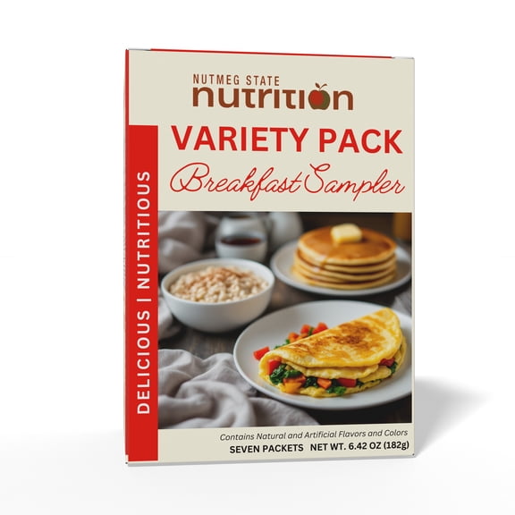 Healthywise High Protein Breakfast Sampler, Keto Friendly, 7 Servings