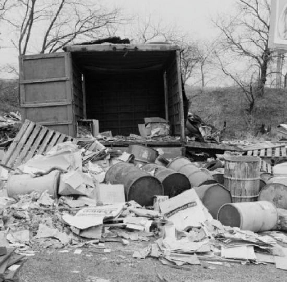 Heap of trash Canvas Art - (18 x 24)