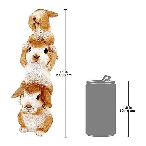 Hear, Speak No Evil Bunny Rabbits Statue - Walmart.com