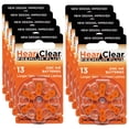 thumbnail image 1 of HearClear Size 13 Zinc-Air 1.45V Hearing Aid Batteries (60 Pack), 1 of 7