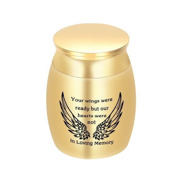 Hearbeingt Stainless Steel Cremation Urn for Human Ashes