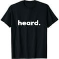 thumbnail image 1 of Heard Funny Restaurant Kitchen Design T-Shirt, 1 of 3