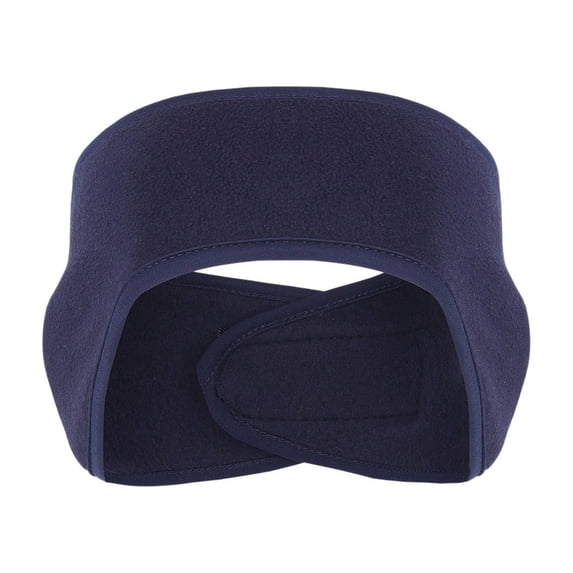 Heardband CQXIDFH Adjustable Fleece Headband, Unisex Warm Thermal Hood, Outdoor Cycling Running Windproof Headwear, Hair Accessories (C, One Size)
