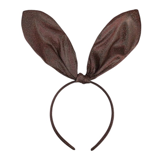 Heardband Easter Glitter Bunny Ear Headband Sparkly Party Hair Accessory for Kids Adults Featuring and Flexible Fit