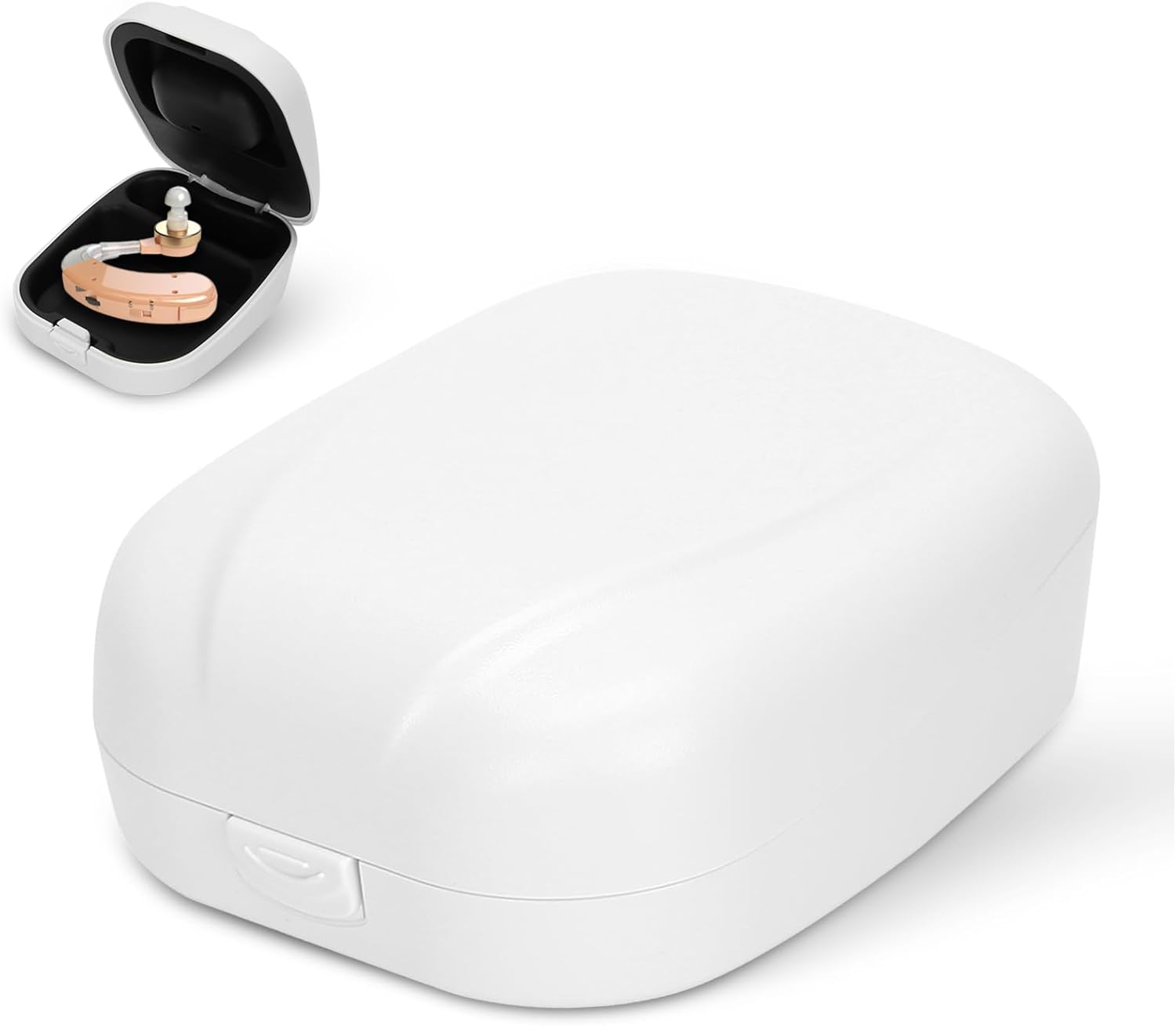 Hearing Aid Case Hard Portable Protective Storage Case Waterproof Drop