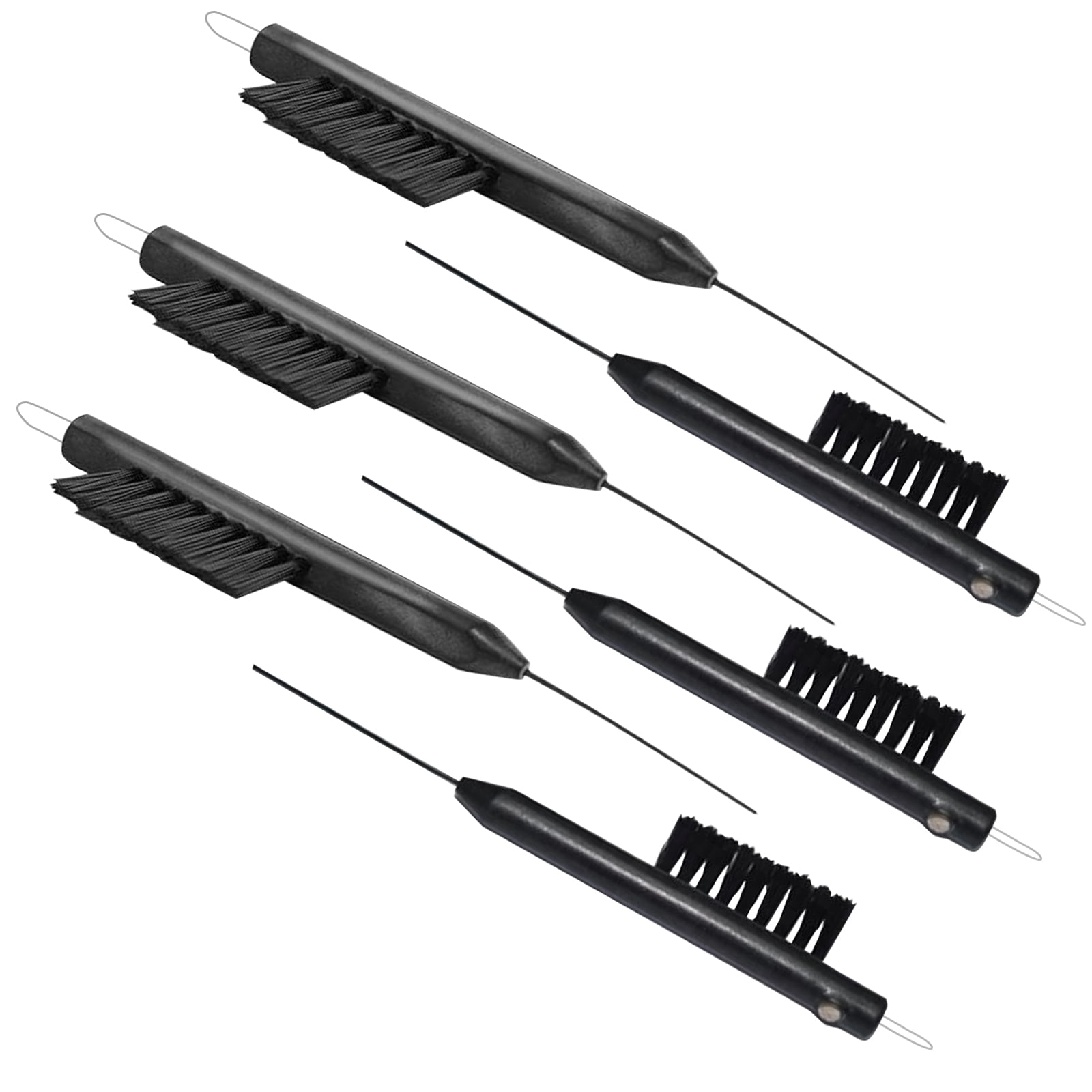 Hearing Aid Cleaning Brush with Wax Loop and Built in Vent