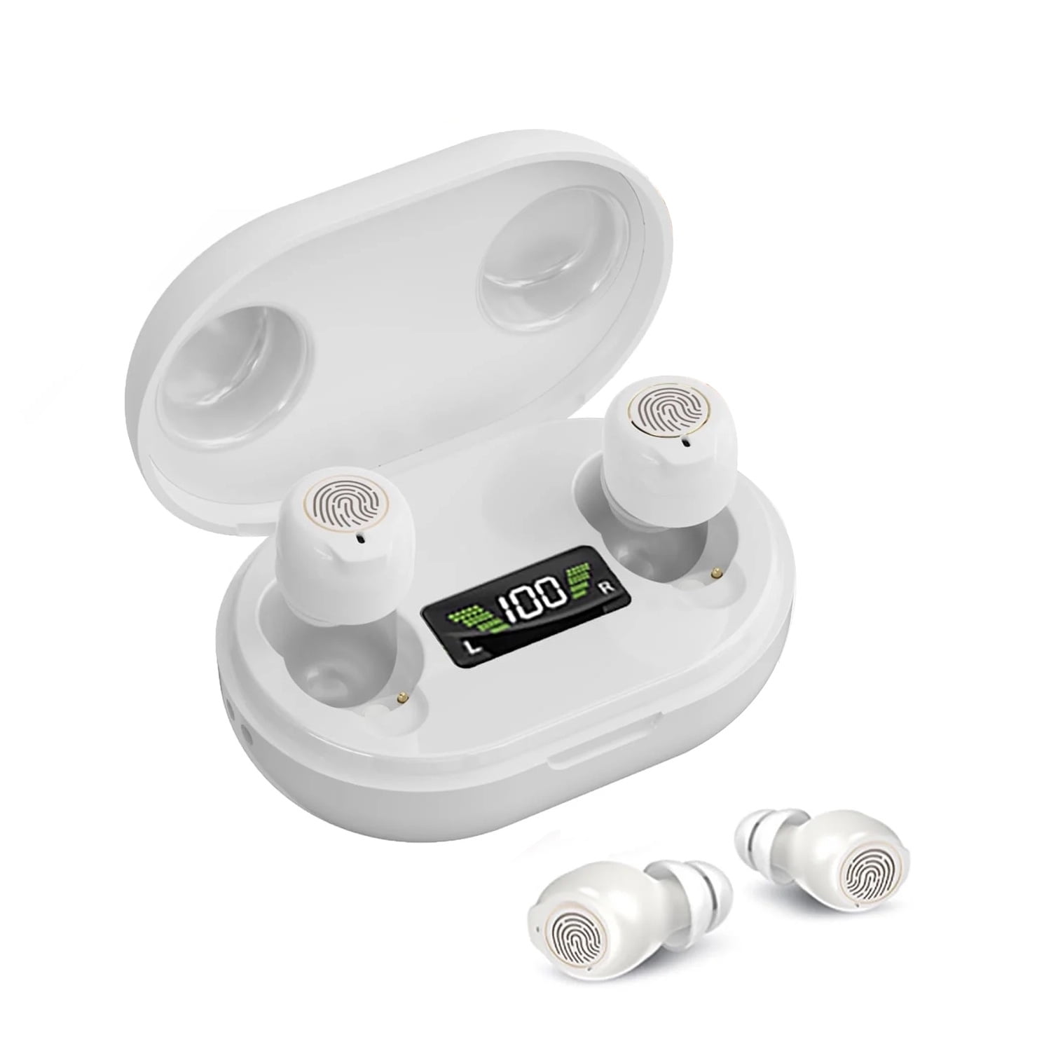 Hearing Aids for Seniors Rechargeable with Noise Cancelling, Adults Hearing Amplifiers for Severe Hearing Loss, Hearing Aid with Magnetic Charging Case, Personal Sound Hearing Amplifiers