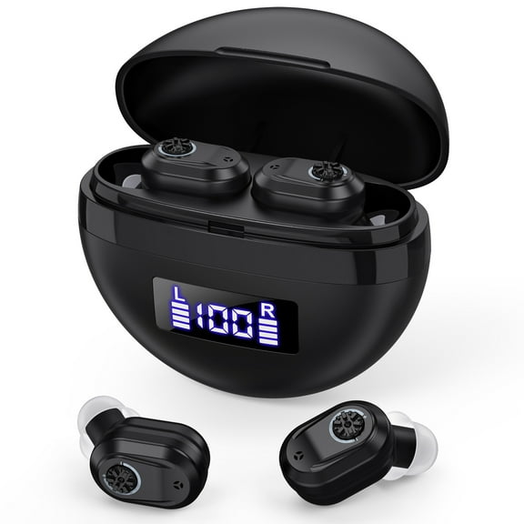 Hearing Aids for Seniors Rechargeable with Noise Cancelling, Hearing Amplifier for Adults Hearing Loss, Invisible Hearing Aid, In Ear Sound Amplifier With Charging Case