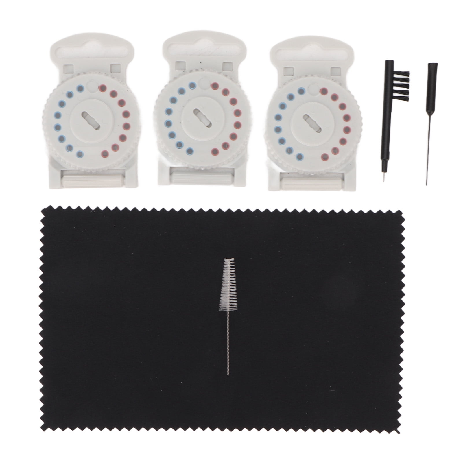 Hearing Amplifier Cleaning Kit Replacement Wax Filters Set with Cloth ...