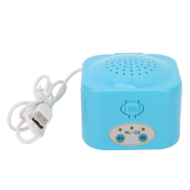 Hearing Amplifier Dryer Dehumidifier Electronic Automatic USB Blue