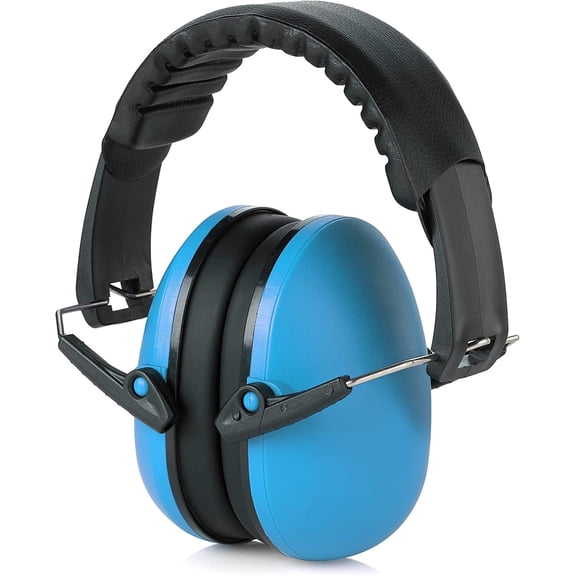 Hearing Noise Reduction Adjustable Safety Blue Ear Protection