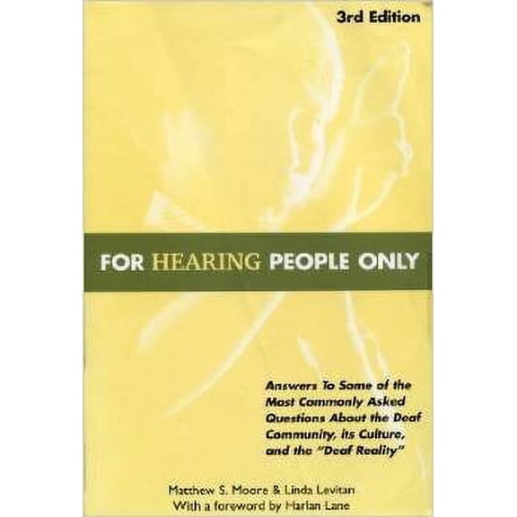 Pre-Owned For Hearing People Only