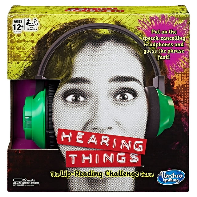 Hearing Things Game, Ages 12 and up, For 4-8 players