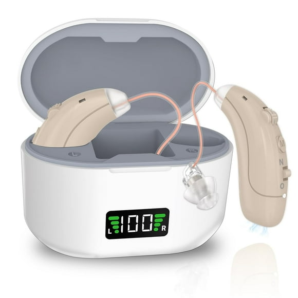 Invisible Hearing Aids for Seniors with Sound Amplifier