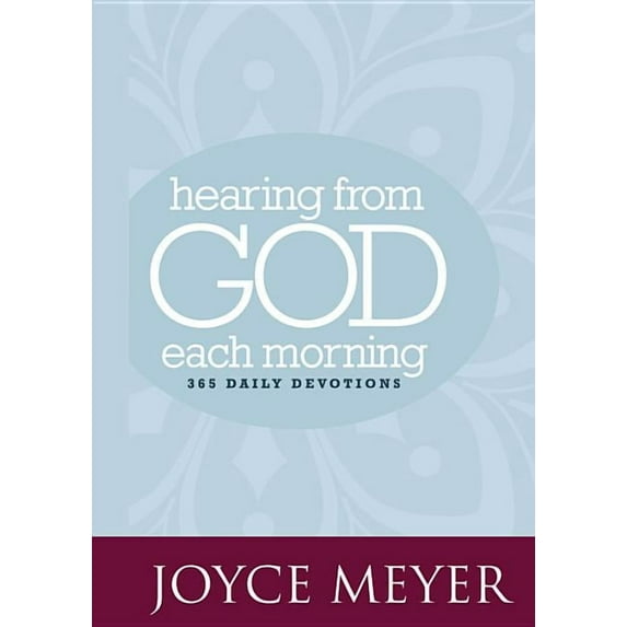 Hearing from God Each Morning: 365 Daily Devotions (Hardcover)