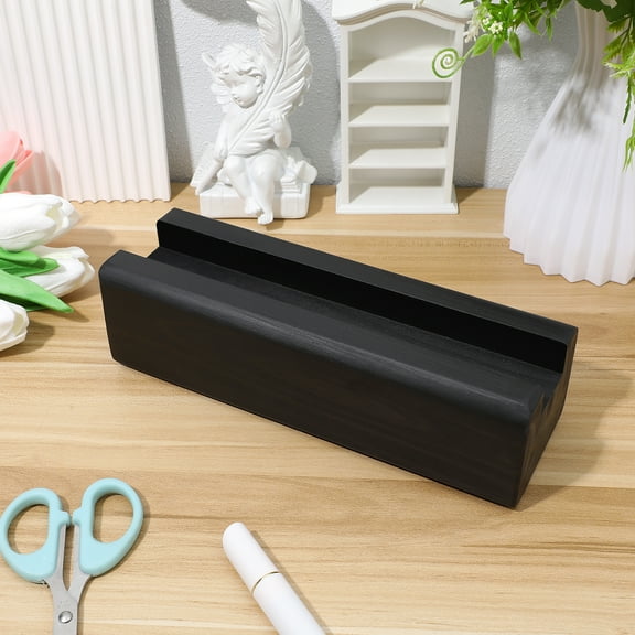 Hearite 9.85 Inches x 2.68 Inches Black Household Mirror Stand