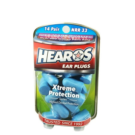 Hearos Ear Plugs Xtreme Protection Series 14 Pairs