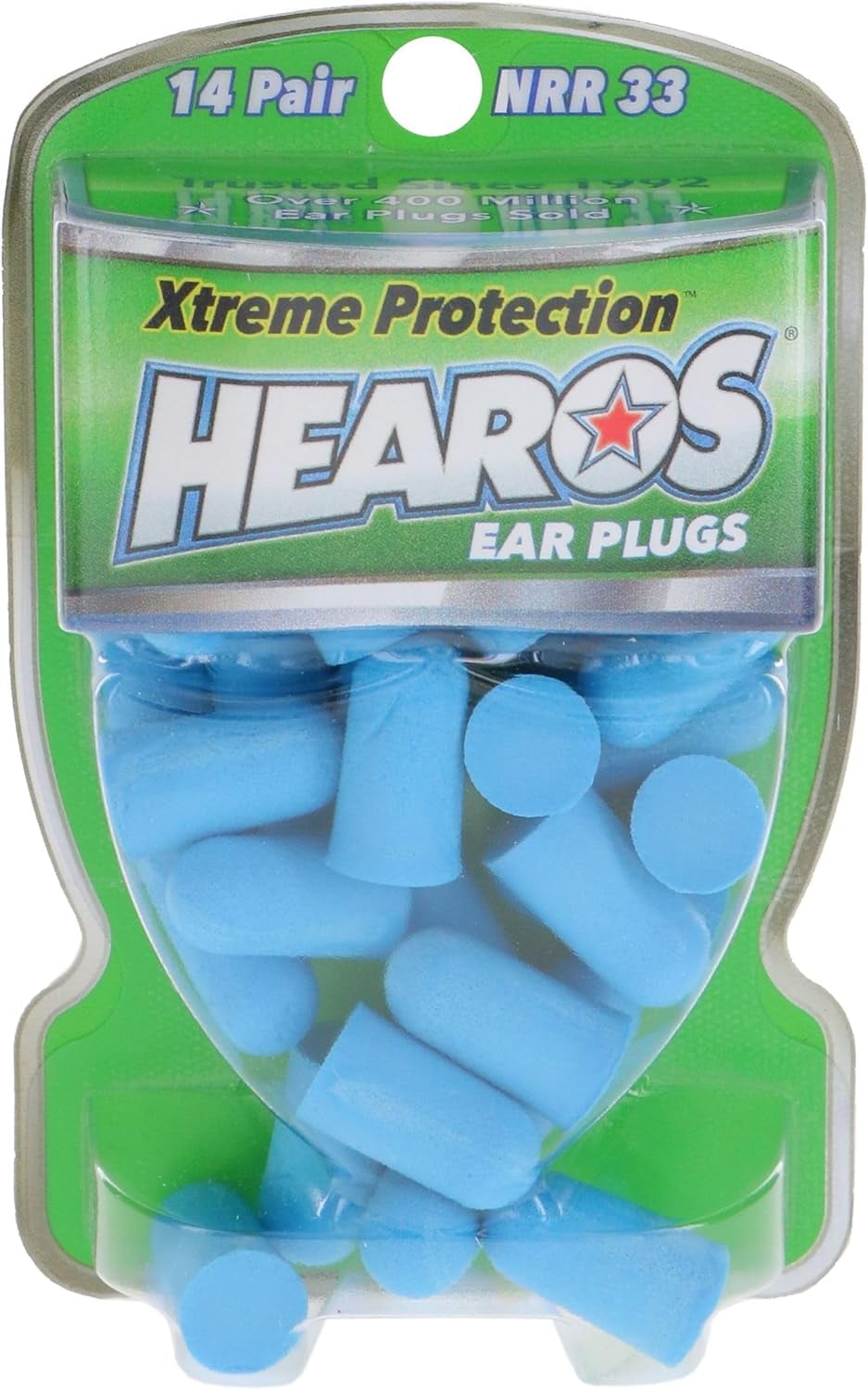 Hearos Xtreme Protection Ear Plugs, 14 Pairs