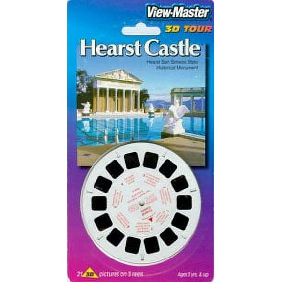Hearst Castle - ViewMaster 3 Reel Set
