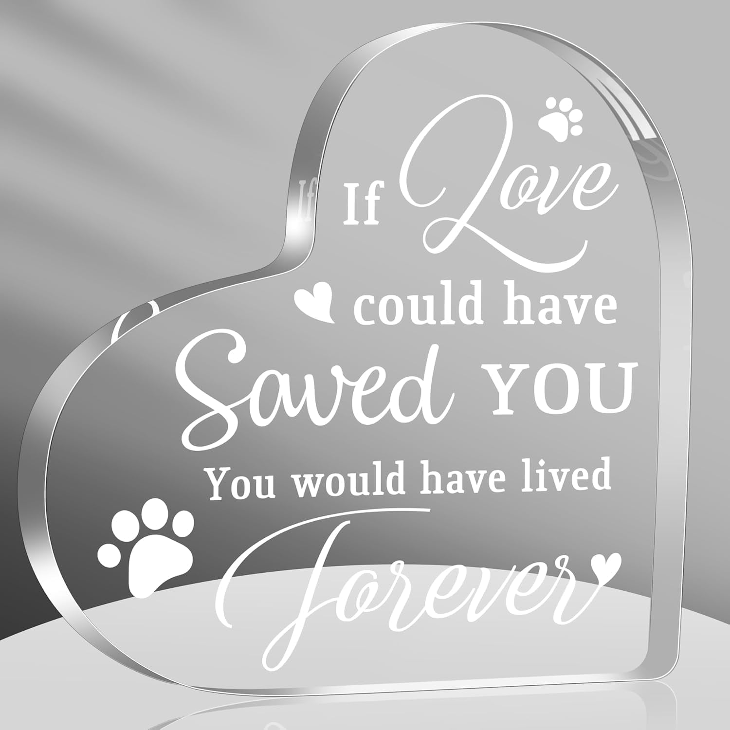Bereavement Gifts Ideas, Personalized Memorial Acrylic Plaque