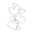 thumbnail image 1 of Heart Acrylic Valentine's Day Cake Valentine's Day Cake Toppers For Wedding Party Cake Decorations, Gold, 1 of 4