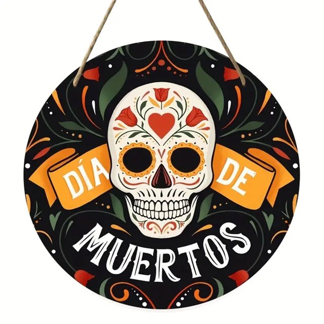 Heart And Hand Happy Holidays Door Decorations Sign for Door