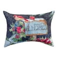 thumbnail image 1 of Heart And Home Pillow 18x13 Cardinal, Holly, Christmas, Winter, 1 of 1