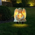 thumbnail image 1 of Heart Angel Memorial Garden Stake,Acrylic Memorial Yard Art,Weather Resistant Outdoor Ornament,Ideal for Flower Pots,Patio,Lawn,Backyard and Cemetery Decor,7.87 Inch, 1 of 5