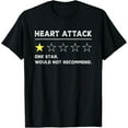 thumbnail image 1 of Heart Attack Funny Get Well Soon Gag Recovery T-Shirt100% pure cotton, 1 of 5