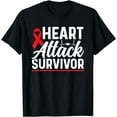 thumbnail image 1 of Heart Attack Survivor Survived Bypass Cardiac T-Shirt, 1 of 2