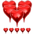 thumbnail image 1 of Heart Balloons Balloon Red Party Day Valentine Wedding Decoration S Shaped Aluminum Birthday Ornament Engagement, 1 of 8
