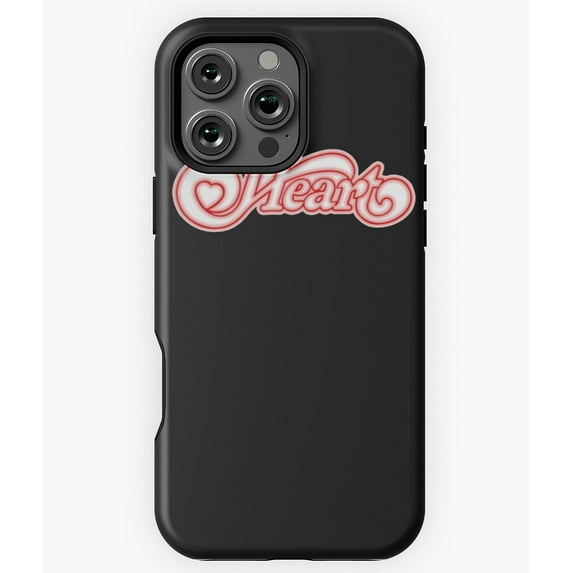 Heart Band Rock Music Logo Phone Case for iPhone 16 15 14 13 12 11 Pro Max