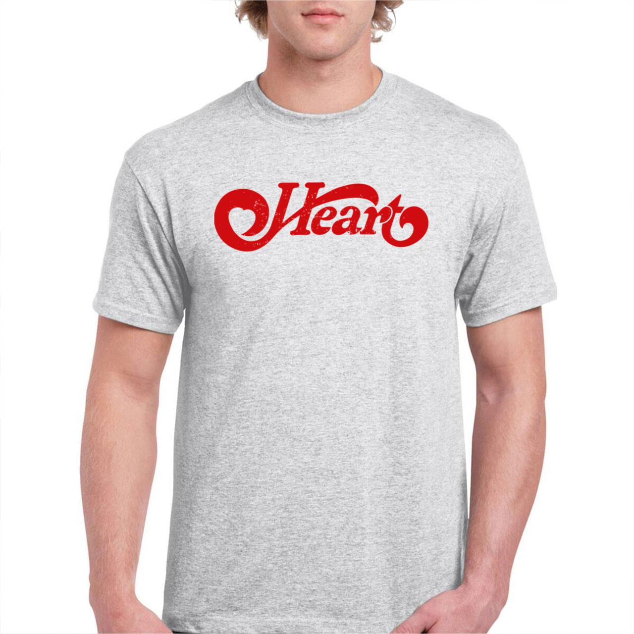 Classic Rock Heart Rock Band Shirt Heart Band TShirt, Vintage 70s